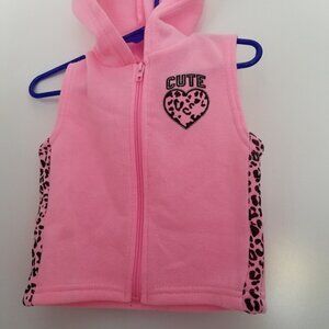 Girls Diva Fleece Vest 18 months🧥
